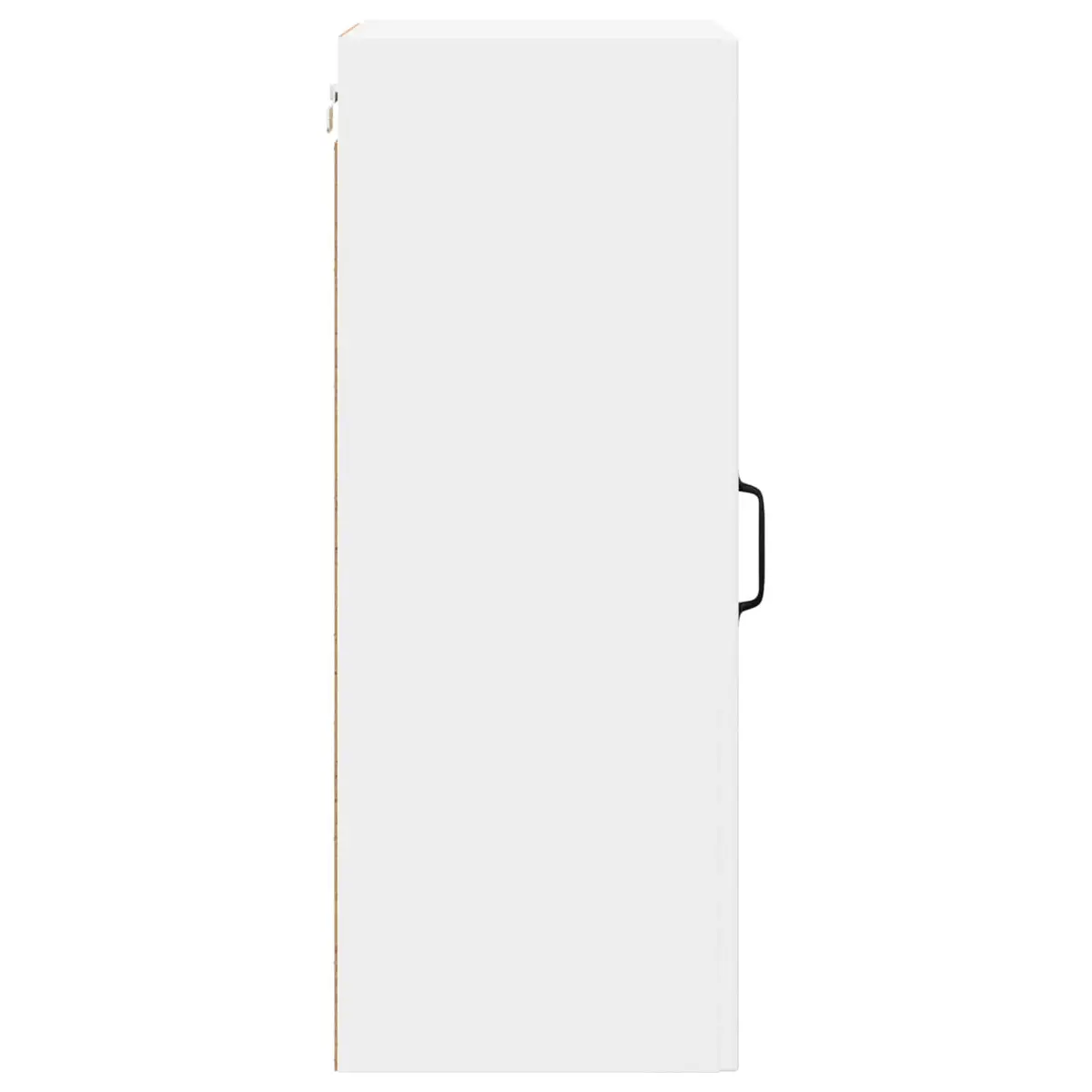 Wall Glass Cabinet White 40 x 31 x 80 cm Engineered Wood Set of 2