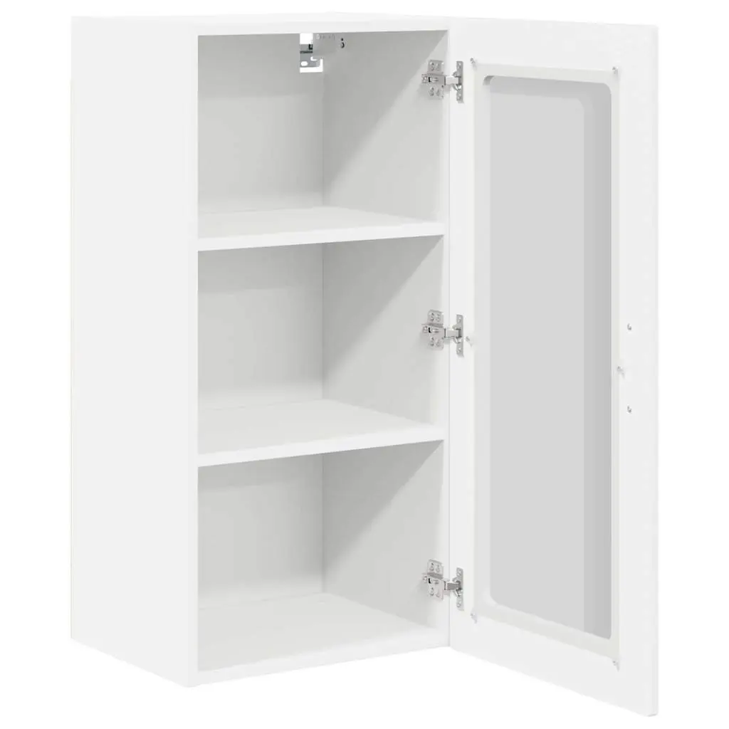 High Gloss White Wall-Mounted Kitchen Cabinet