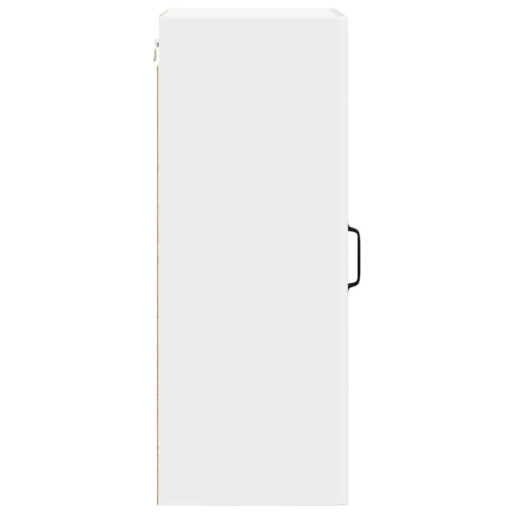 High Gloss White Wall-Mounted Kitchen Cabinet