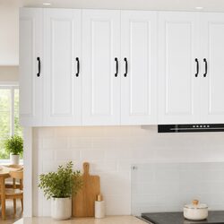 Modern High Gloss White Wall Cabinets for Kitchen