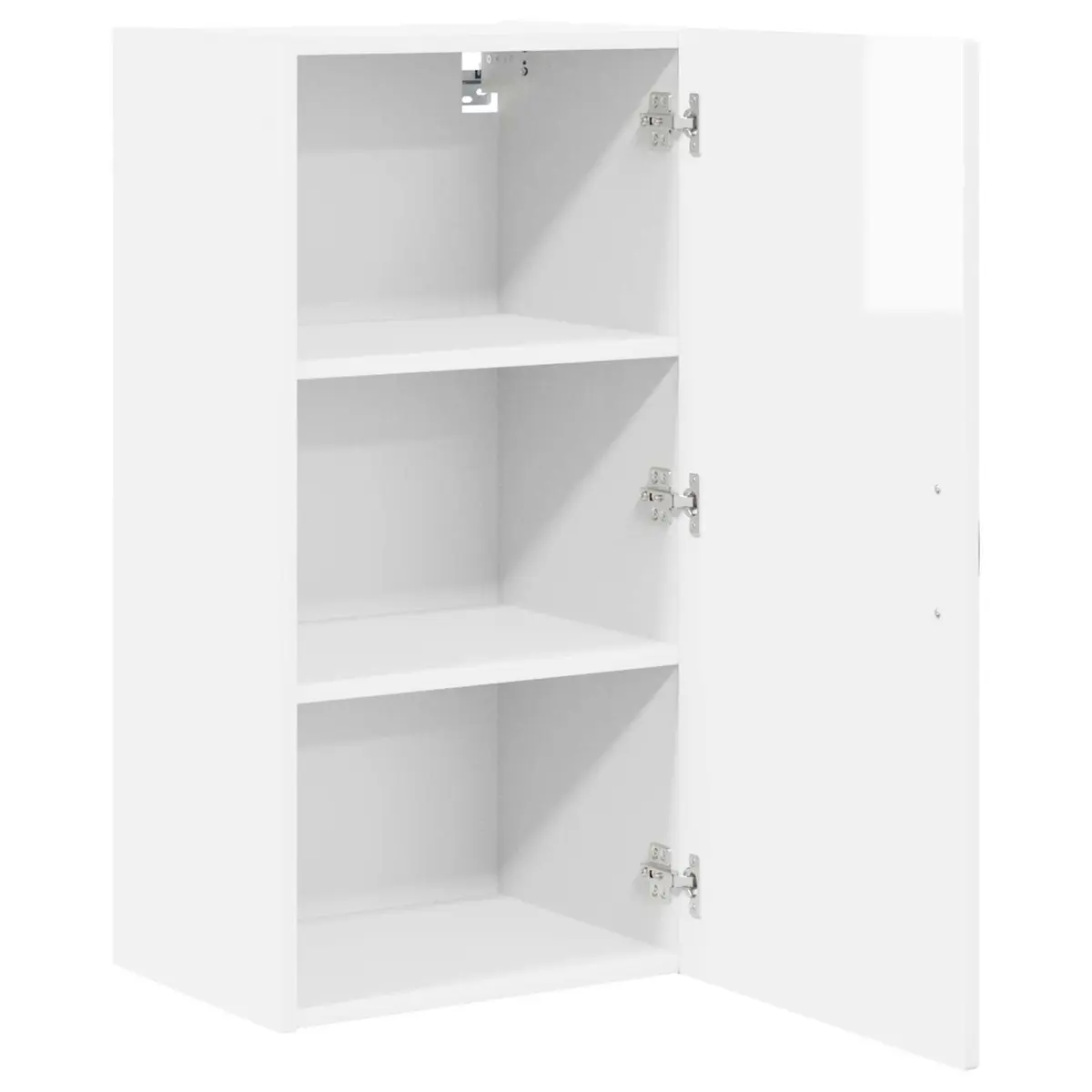 High Gloss White Wall Cabinet for Kitchen Storage