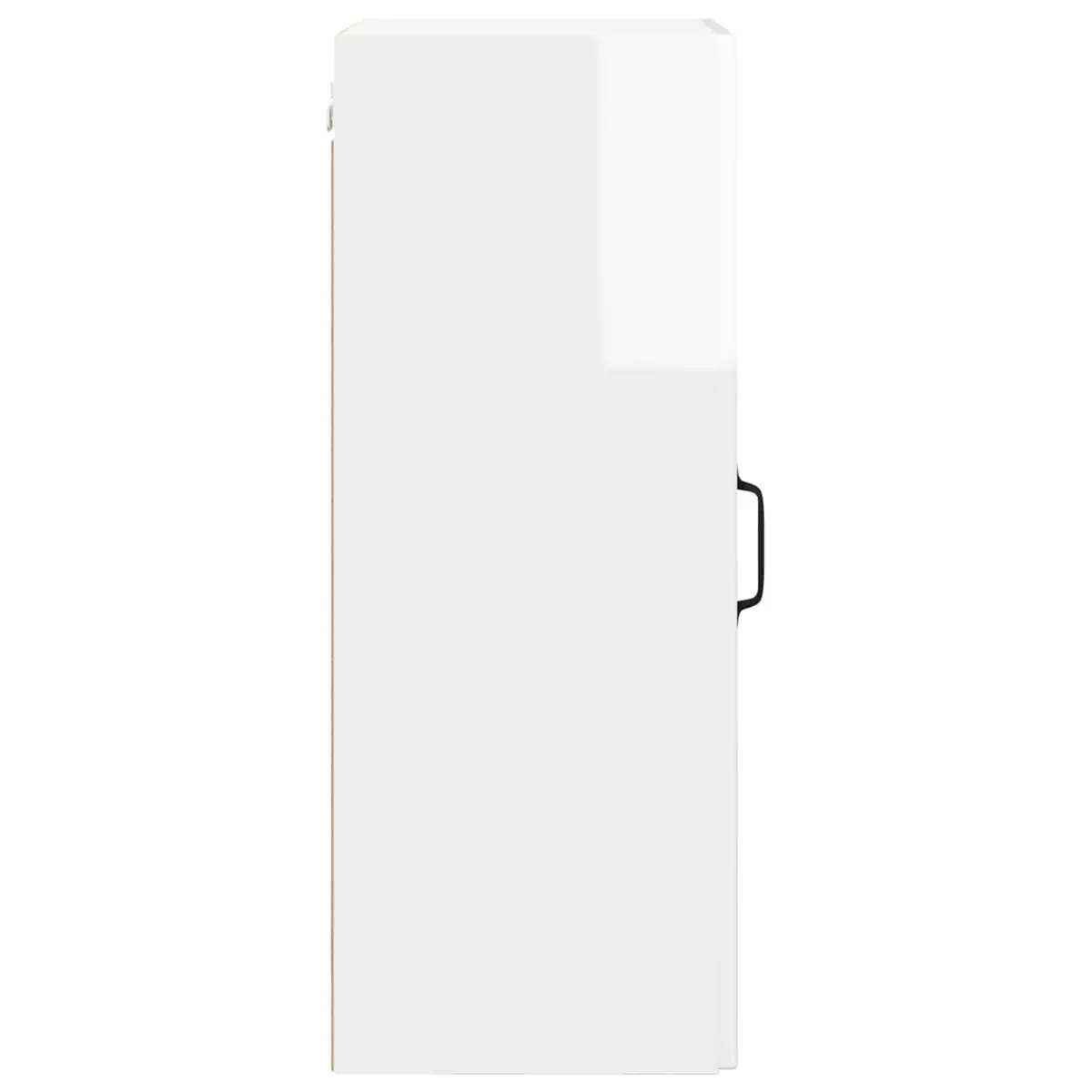 High Gloss White Wall Cabinet for Kitchen Storage