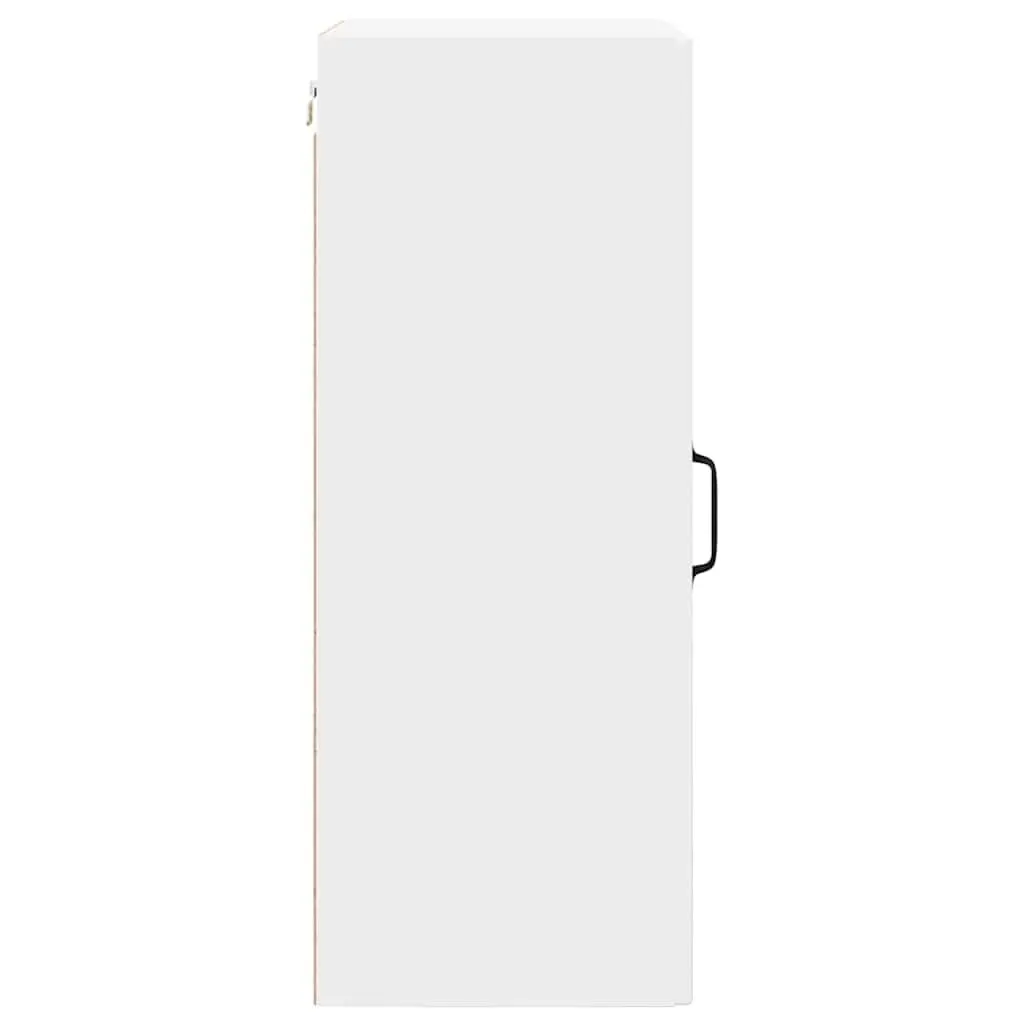 Wall Cabinet Kitchen Storage White 50 x 31 x 80 cm Engineered Wood Shelves