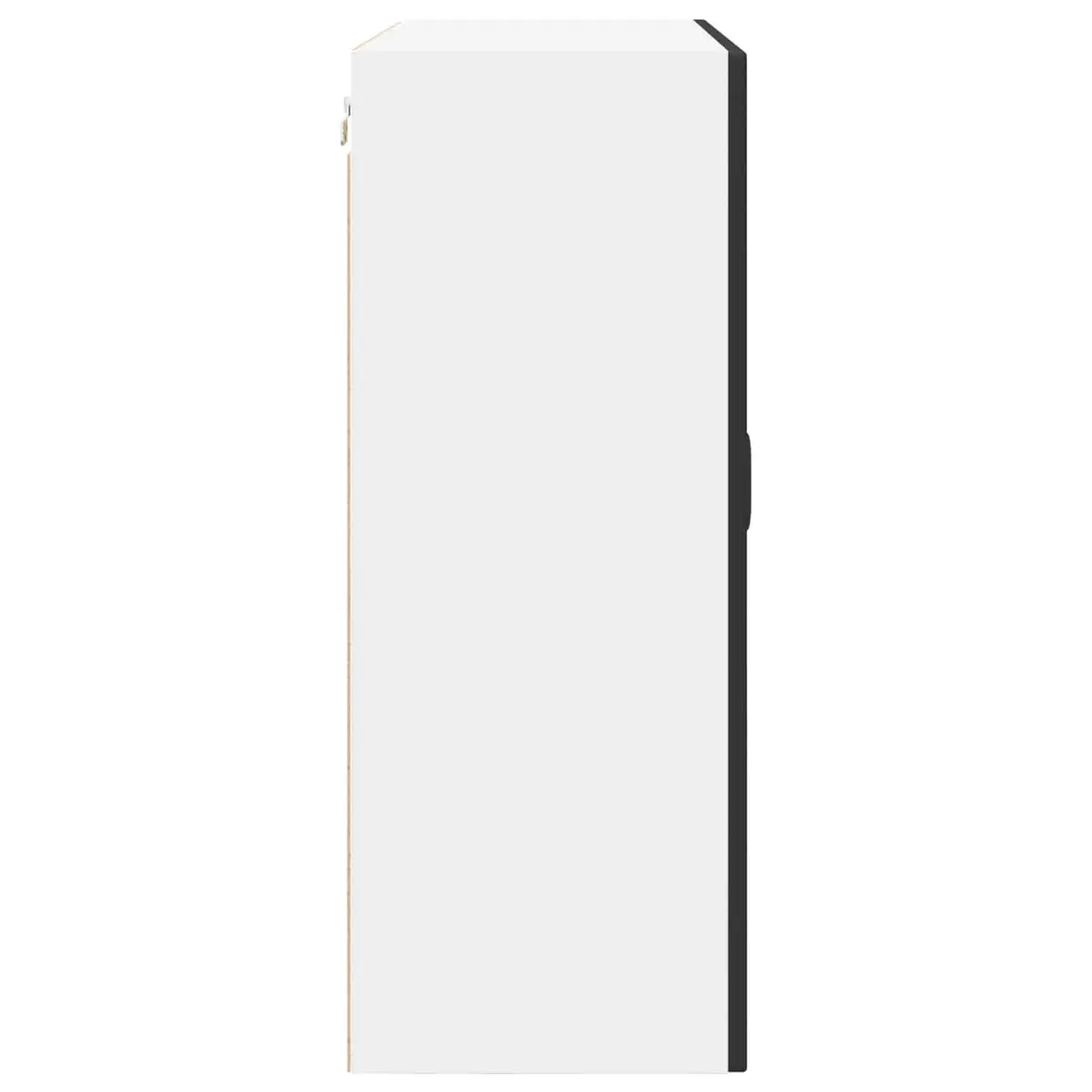 Wall Cabinet Black 80x31x80cm Engineered Wood