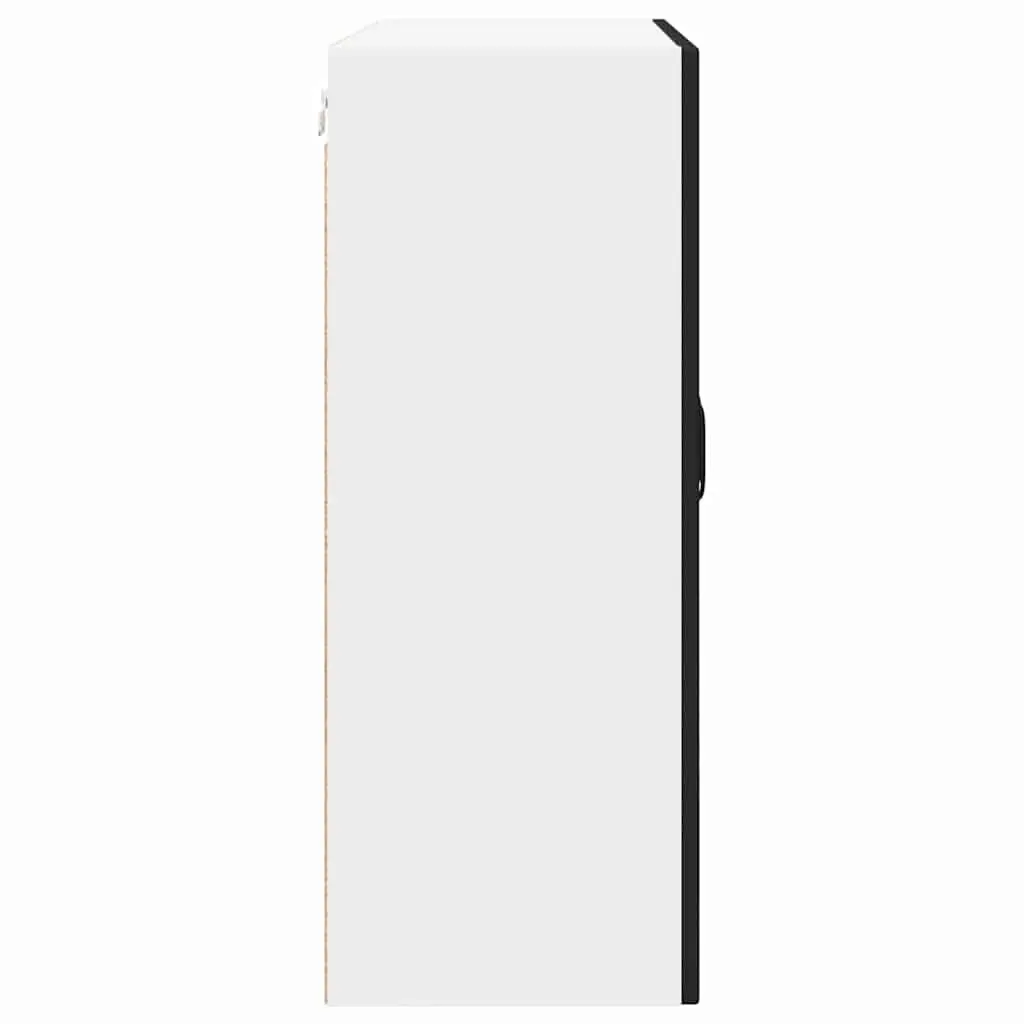 Wall Cabinet Black 80x31x80cm Engineered Wood