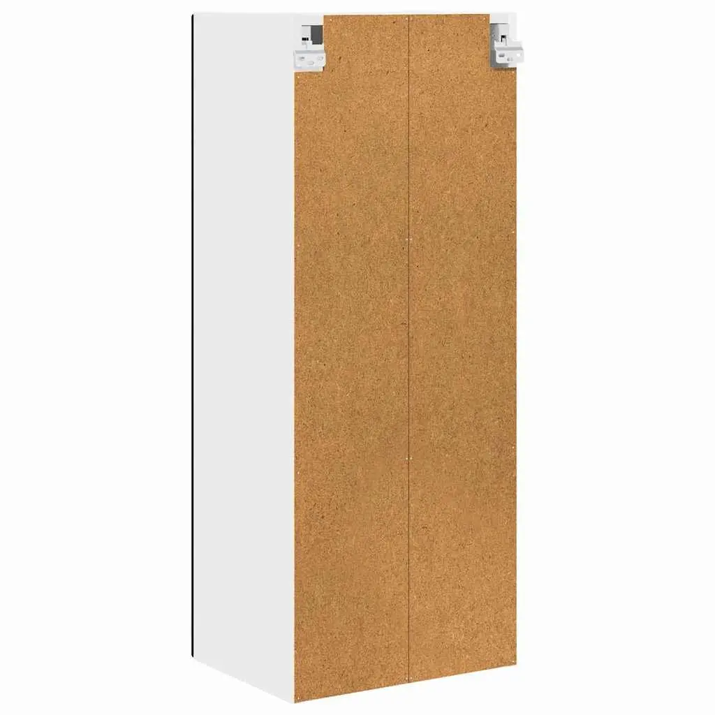 Wall Cabinet Black 40x31x100cm Engineered Wood Kitchen Storage