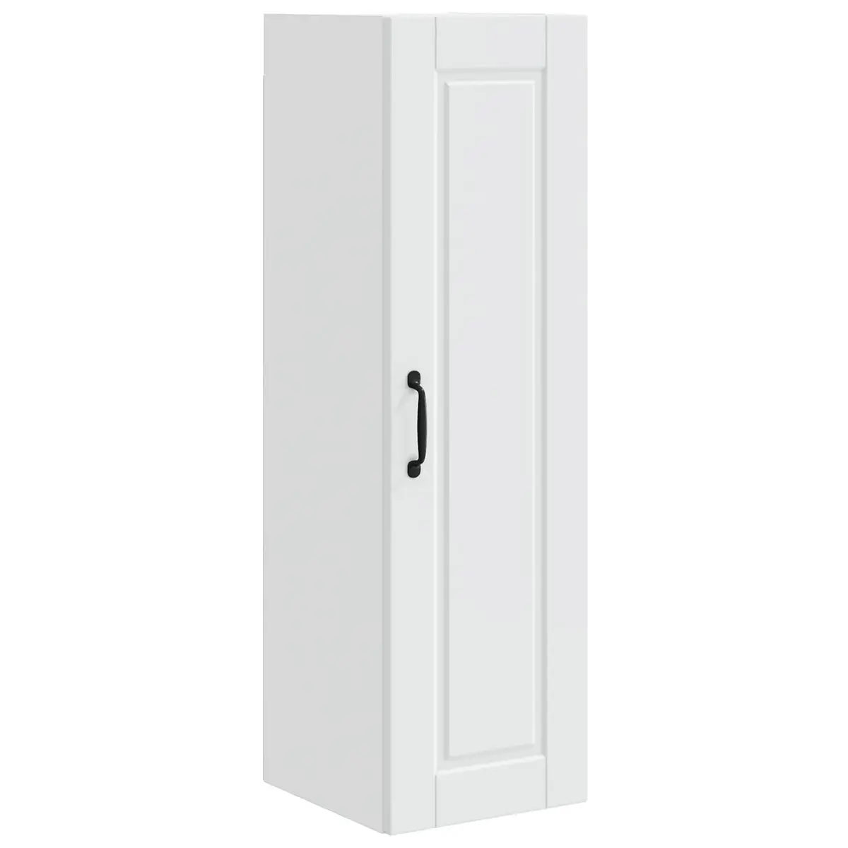 White Wall Cabinet Kitchen Storage Unit 30x31x100cm