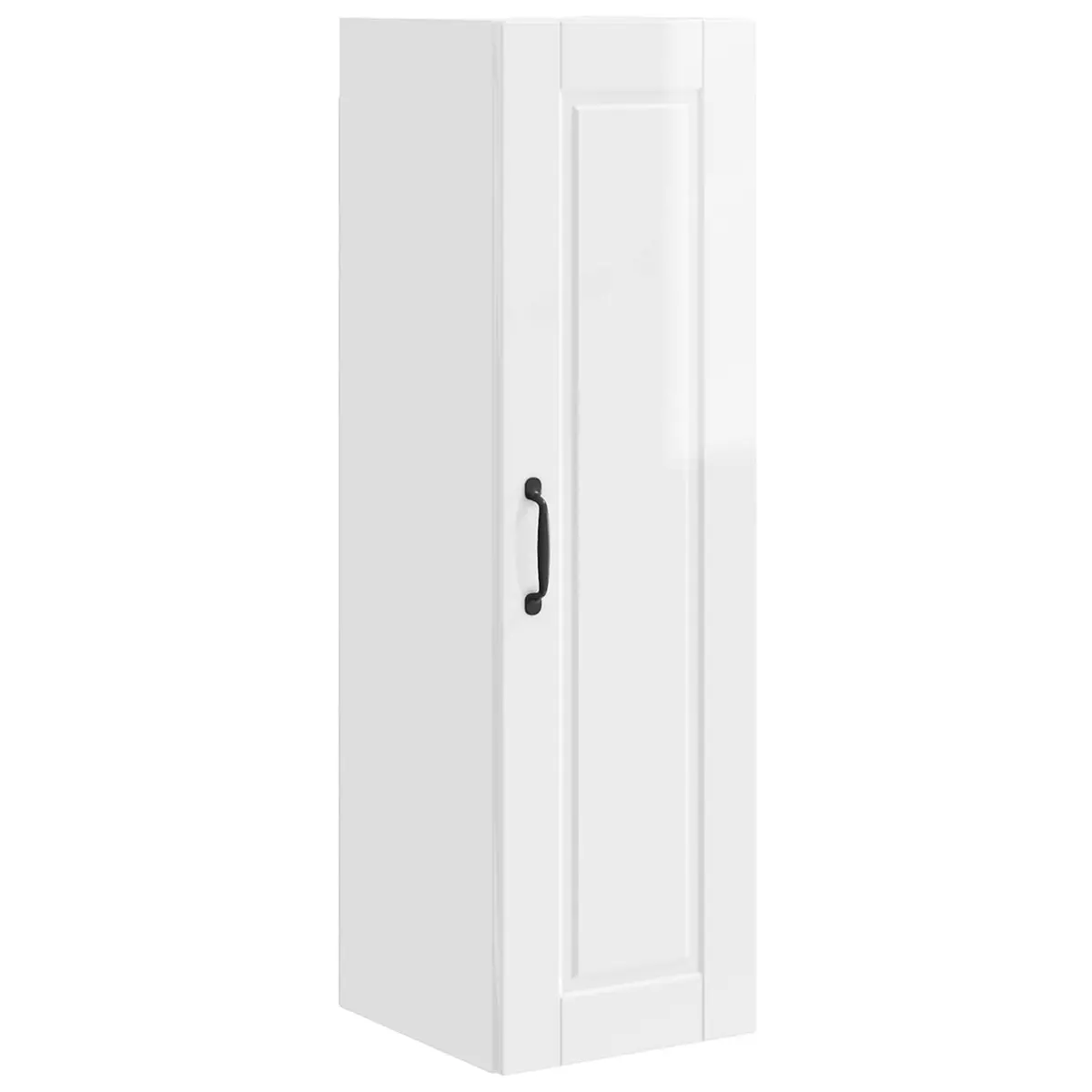 High Gloss White Wall-Mounted Kitchen Cabinet