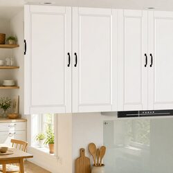 White Wall-Mounted Kitchen Storage Cabinet 50x31x100cm