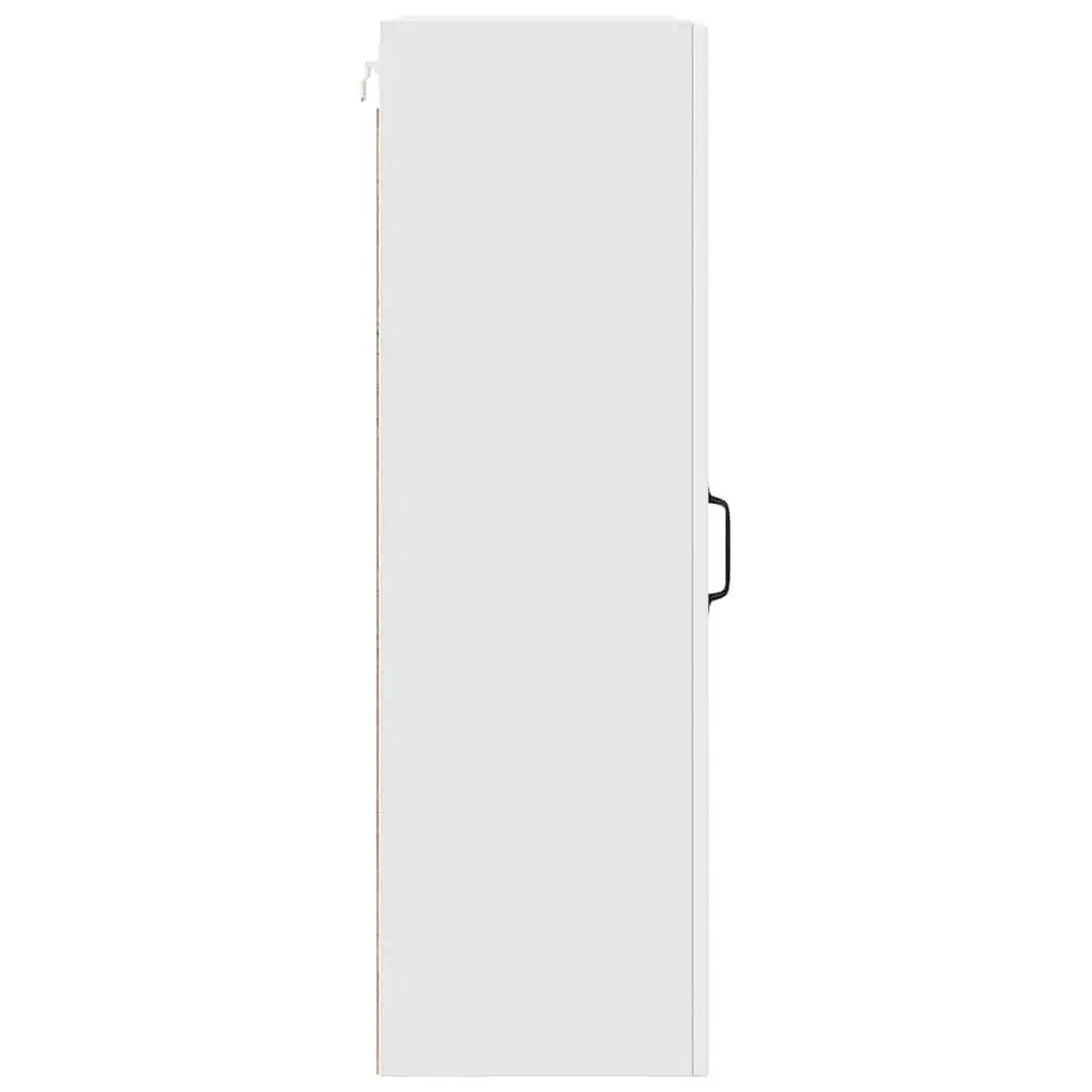 White Wall-Mounted Kitchen Storage Cabinet 50x31x100cm