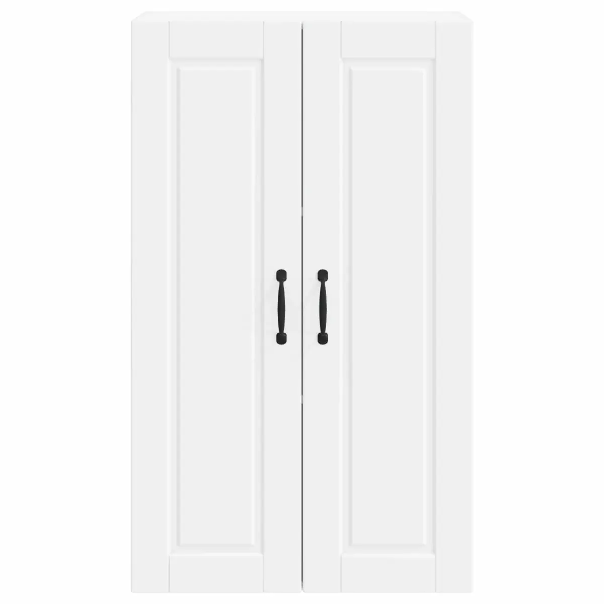 White Engineered Wood Wall Cabinet for Kitchen Storage