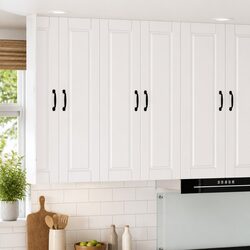 High Gloss White Wall Cabinet for Modern Kitchens