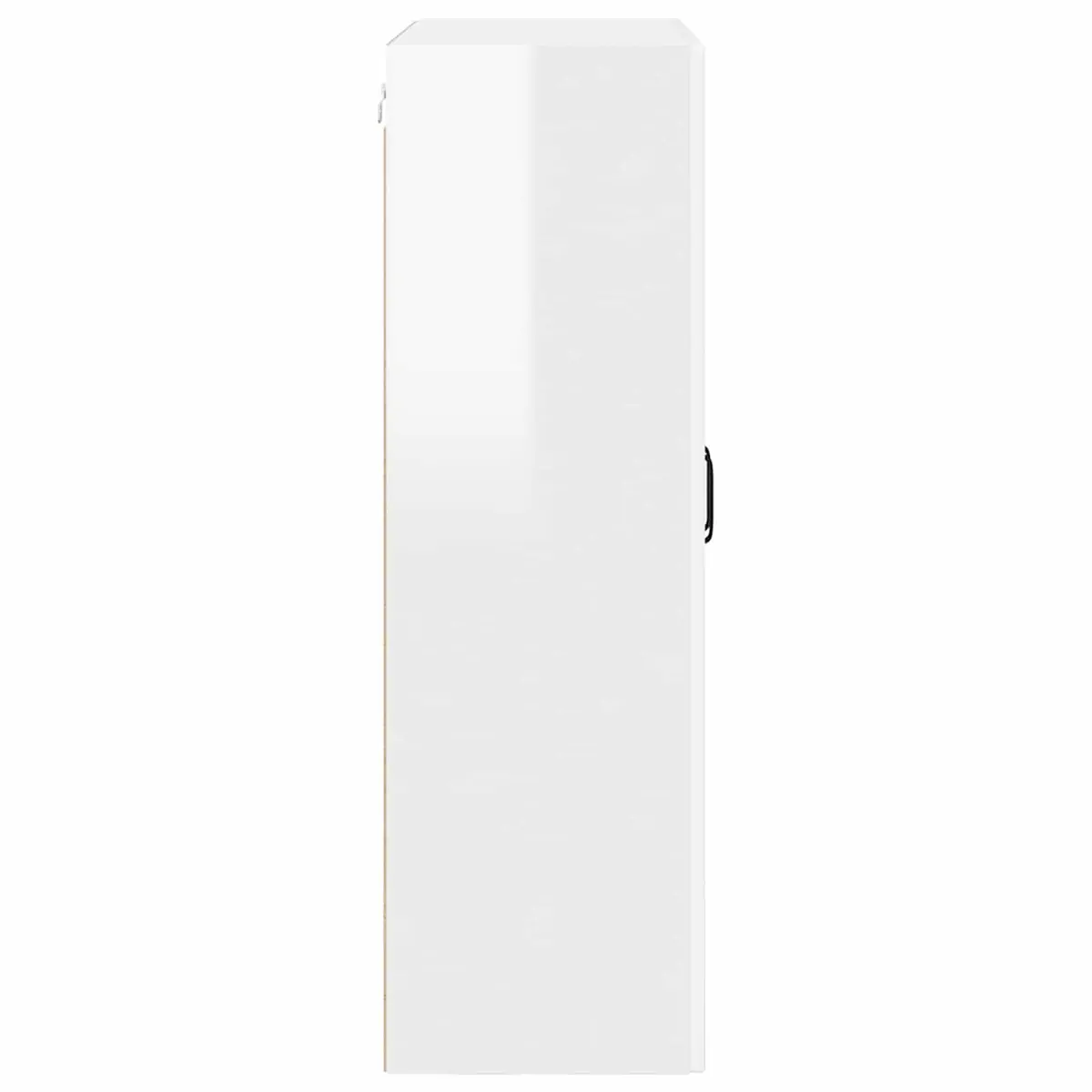 High Gloss White Wall Mounted Kitchen Cabinet