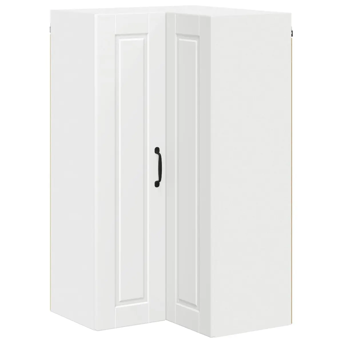 Corner Kitchen Cabinet in White for Organized Storage