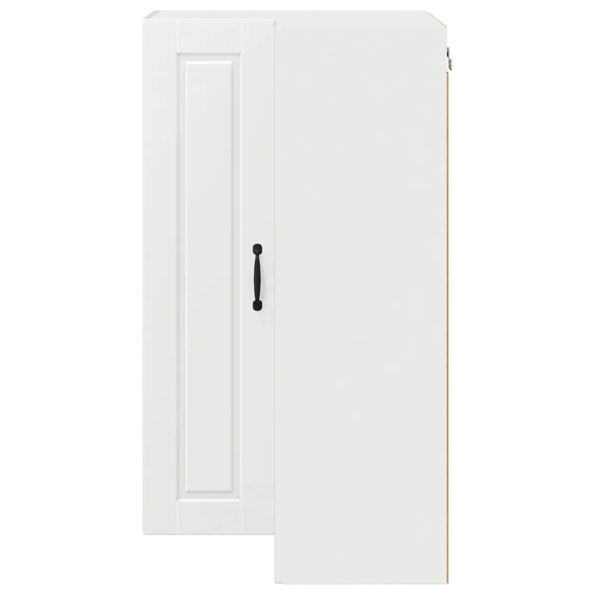 Corner Kitchen Cabinet in White for Organized Storage