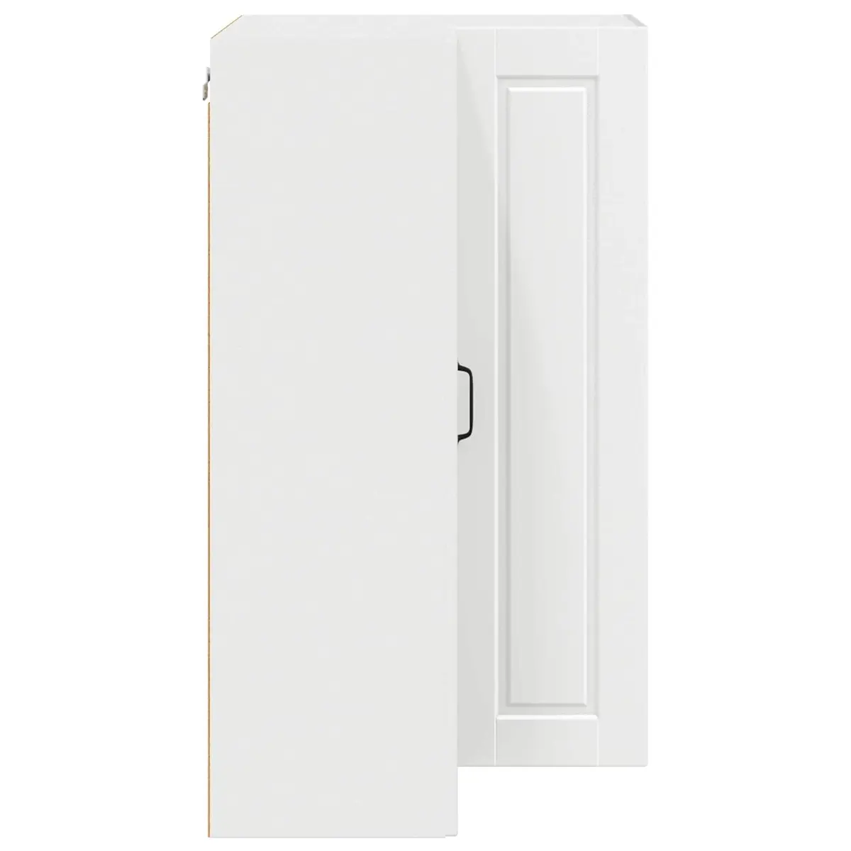 Corner Kitchen Cabinet in White for Organized Storage