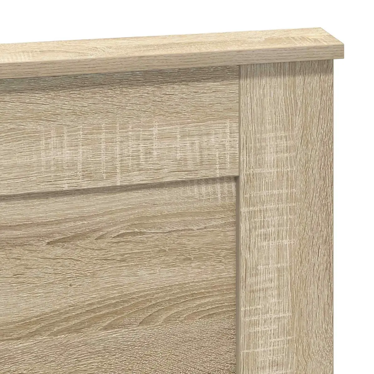 Sonoma Oak Brown Headboard 135cm for Modern Bedrooms