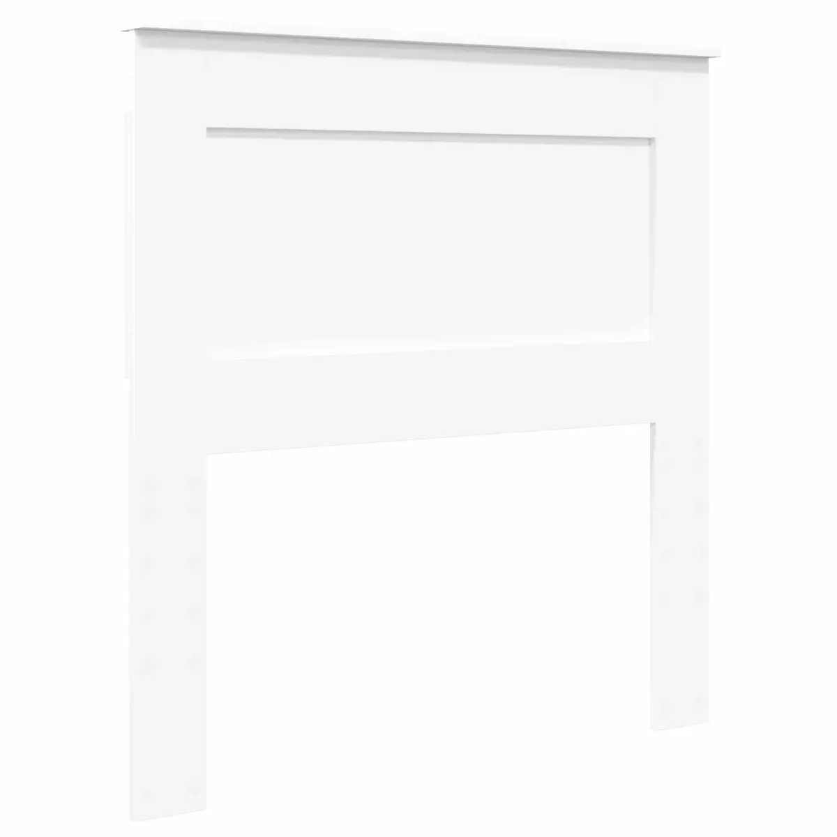 Headboard Modern White 90cm Engineered Wood Wall Mount