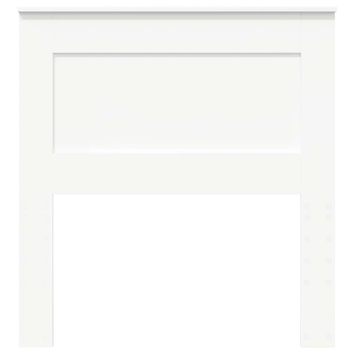 Headboard Modern White 90cm Engineered Wood Wall Mount