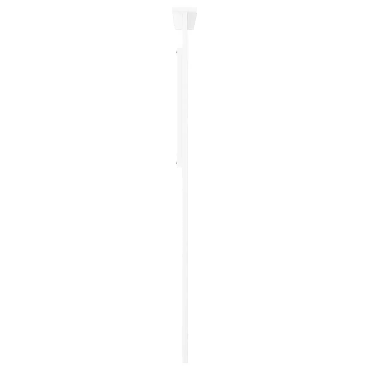 Headboard Modern White 90cm Engineered Wood Wall Mount