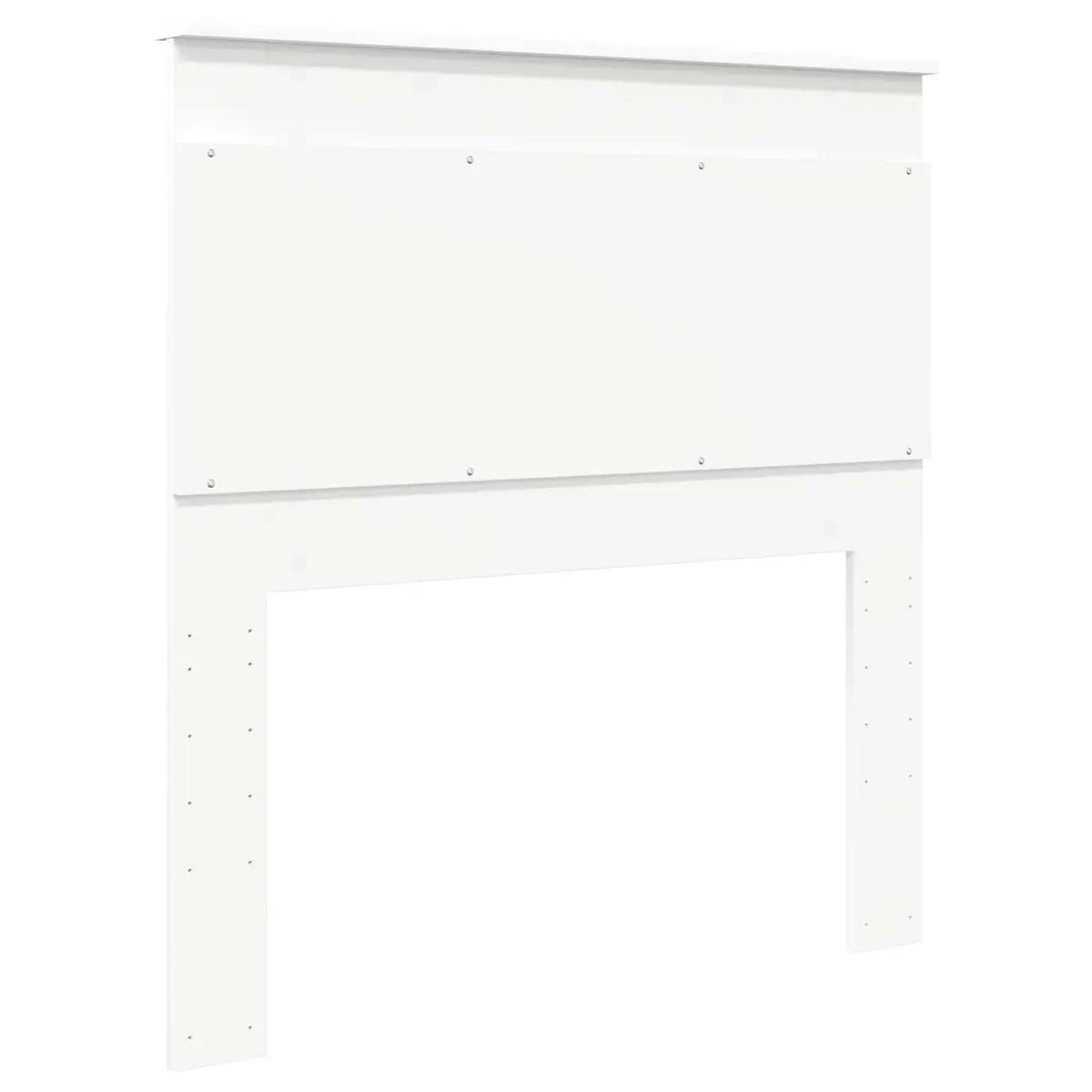 Headboard Modern White 90cm Engineered Wood Wall Mount