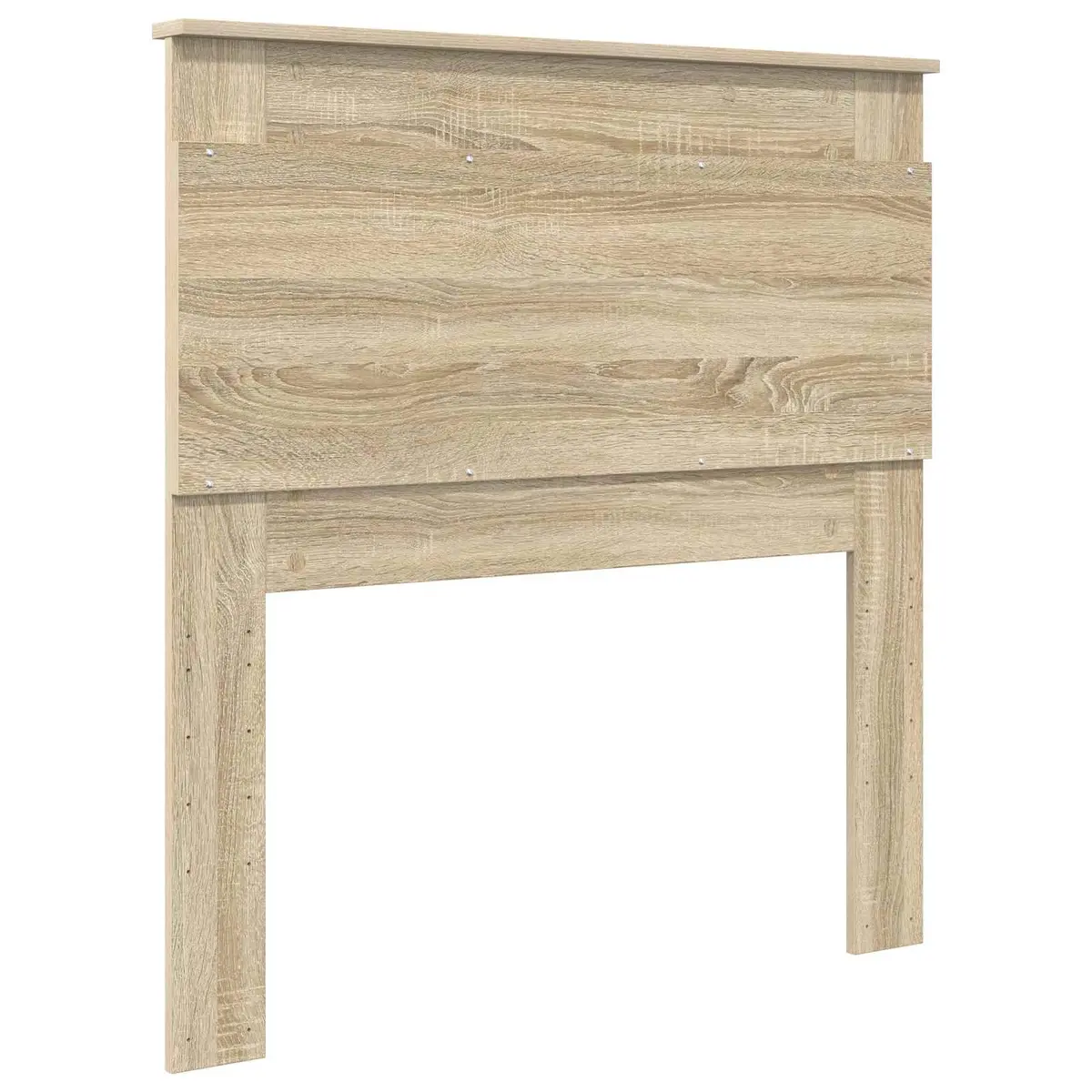 Headboard Modern Sonoma Oak 90cm Engineered Wood Brown