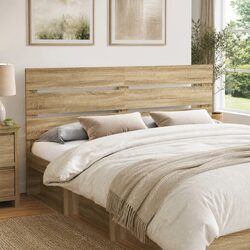 Sonoma Oak Headboard 100 cm Brown Engineered Wood