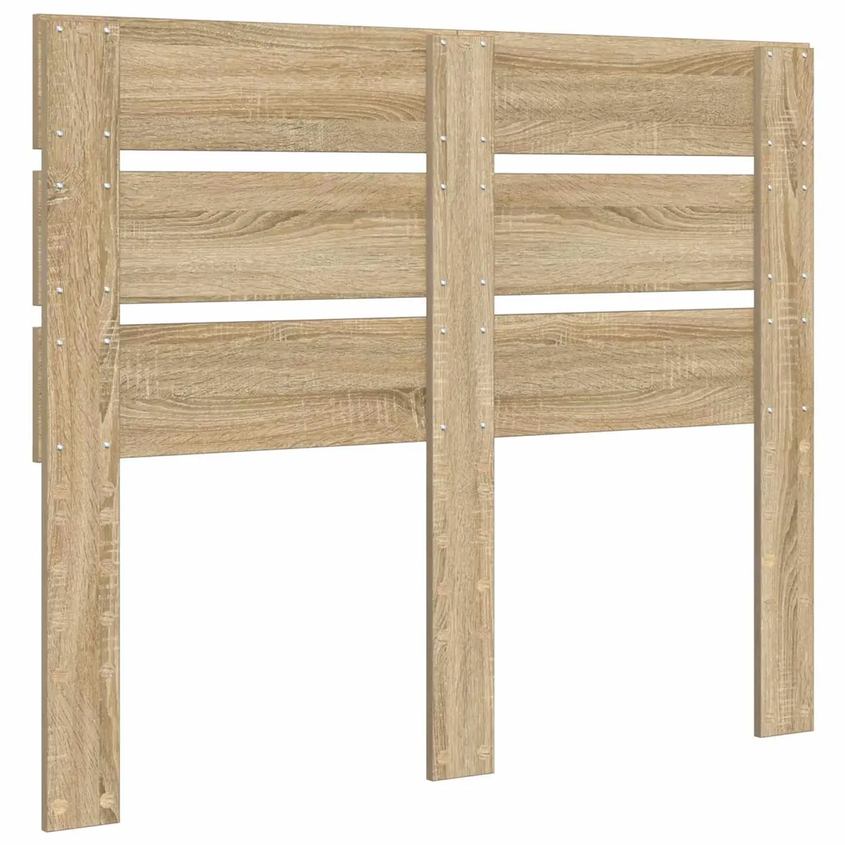 Brown Engineered Wood Headboard for Bedrooms