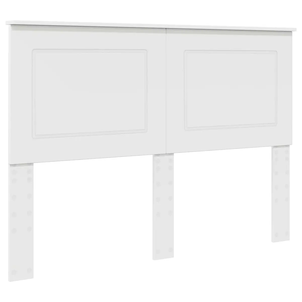 Adjustable Height White Headboard for Modern Bedrooms