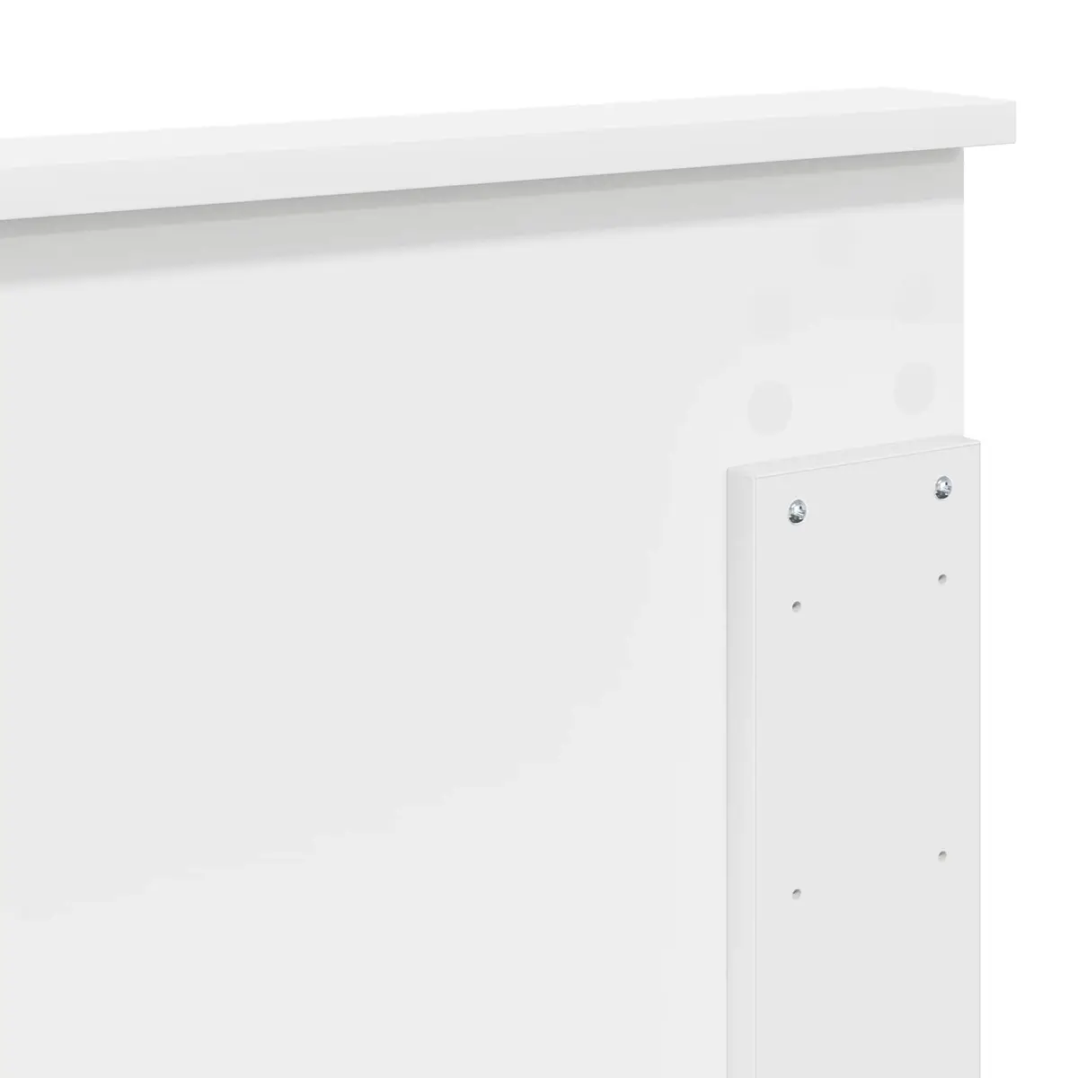Adjustable Height White Headboard for Modern Bedrooms