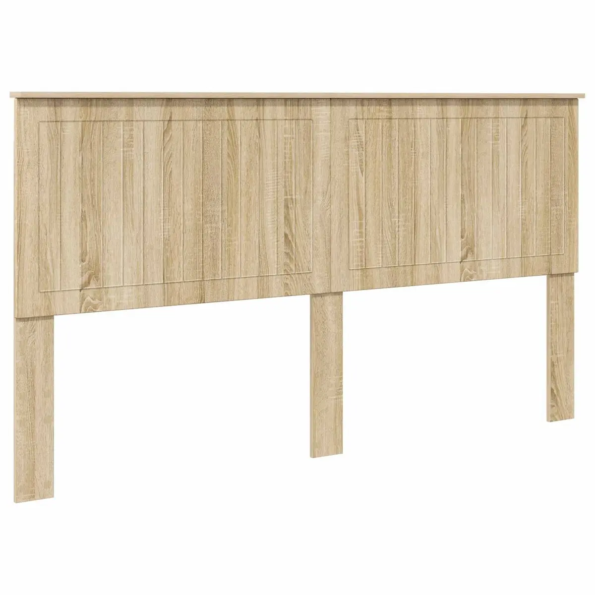 Brown Engineered Wood Headboard 180cm