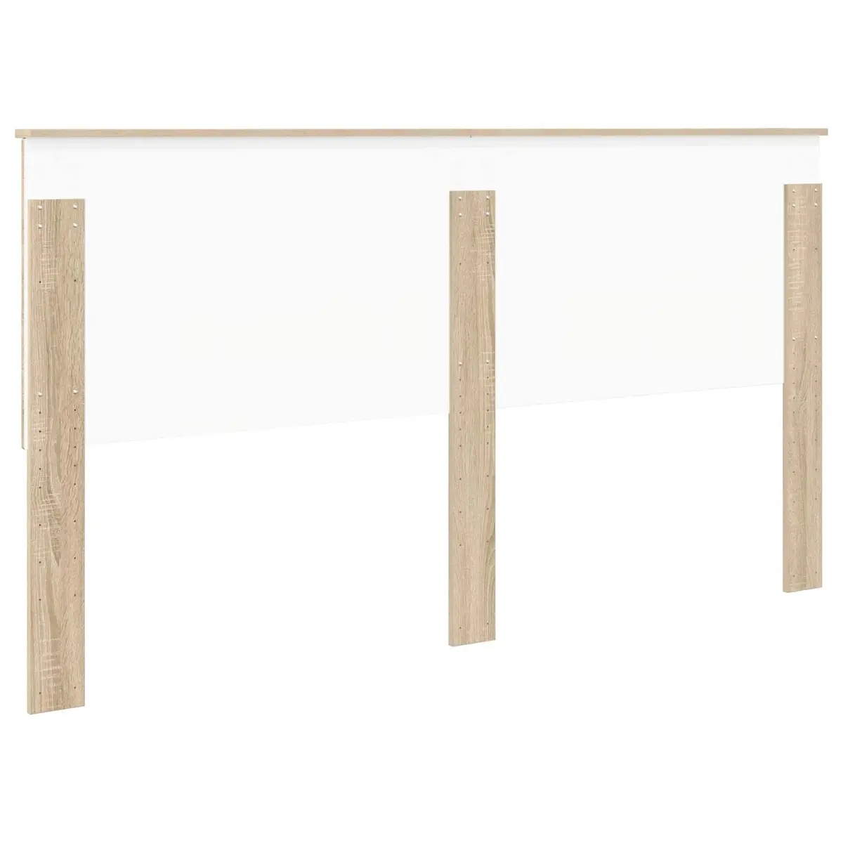 Brown Engineered Wood Headboard 180cm