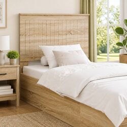 Warm Brown Sonoma Oak Style Headboard 90cm