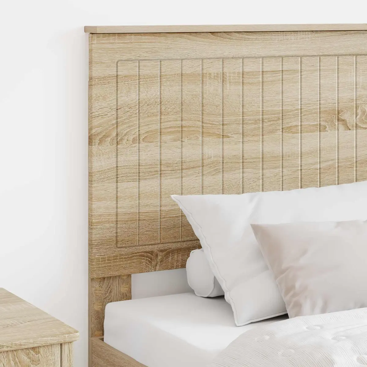 Headboard Modern Minimalist Rectangular 90cm Engineered Wood Brown Sonoma Oak