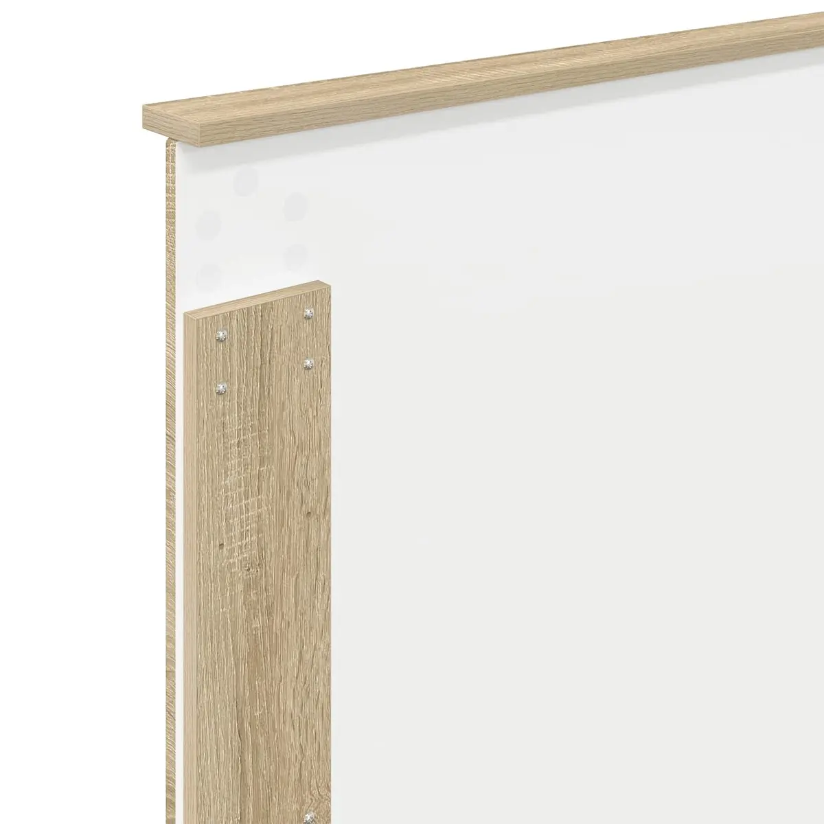 Headboard Modern Minimalist Rectangular 90cm Engineered Wood Brown Sonoma Oak