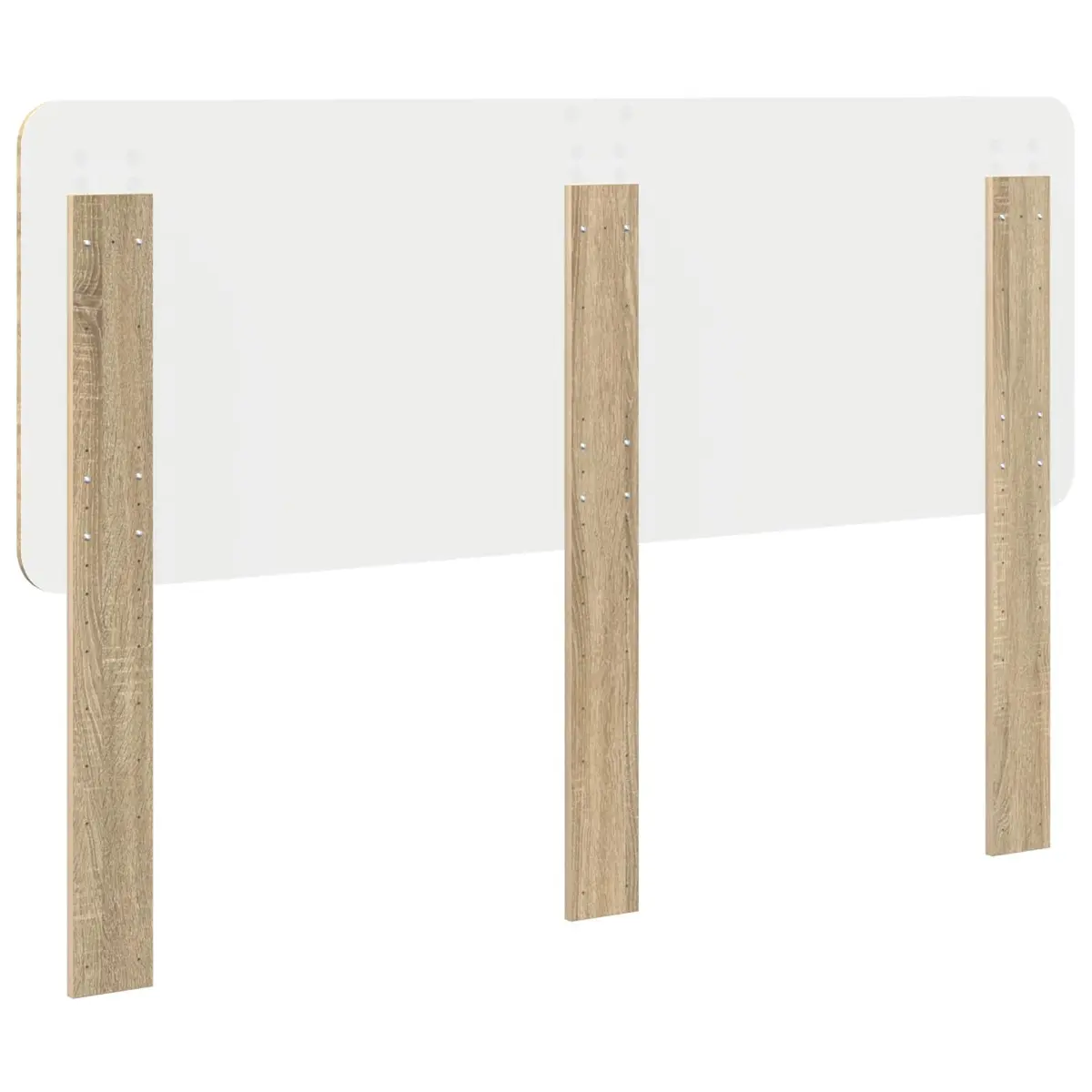 Sonoma Oak Engineered Wood Headboard in Brown