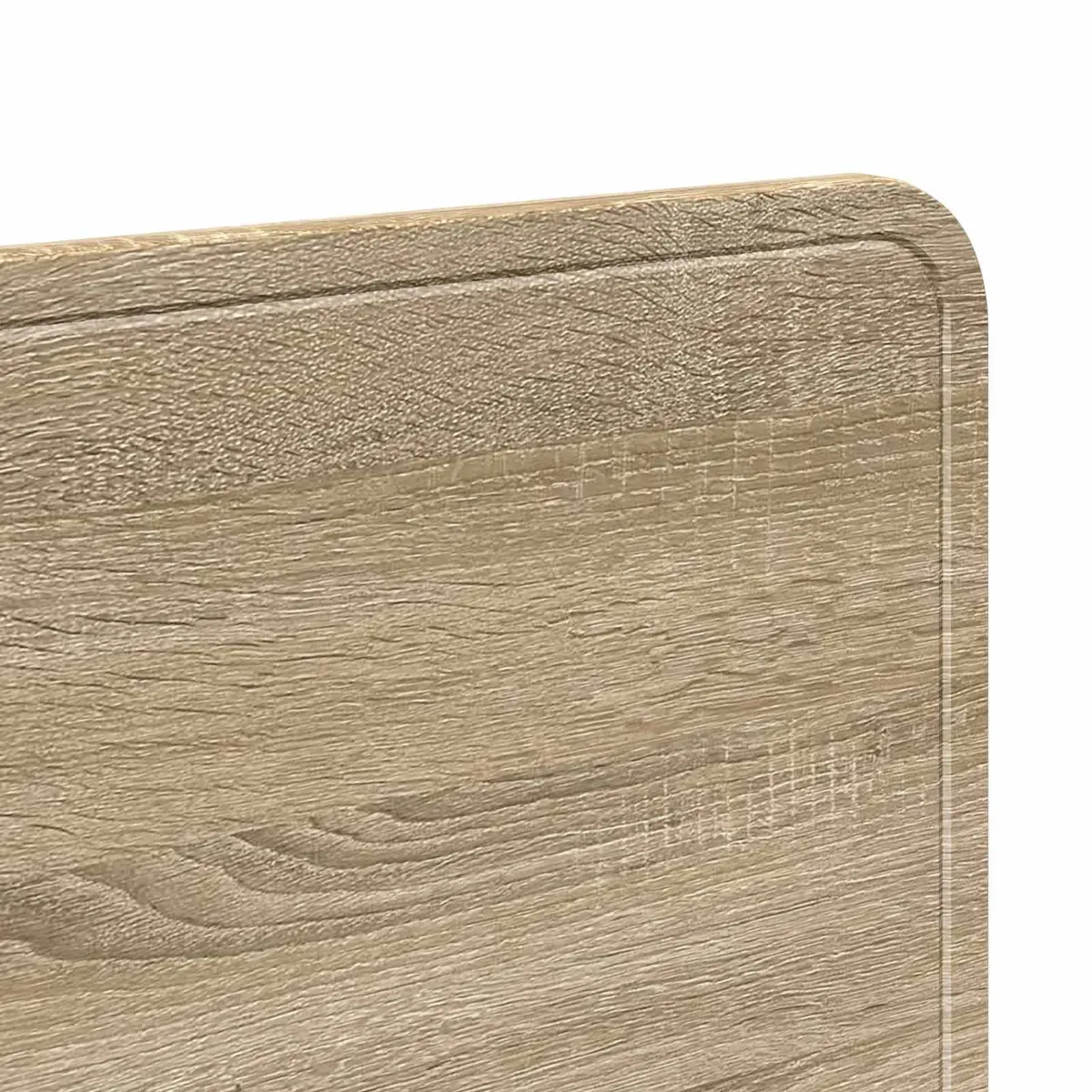 Sonoma Oak Engineered Wood Headboard in Brown