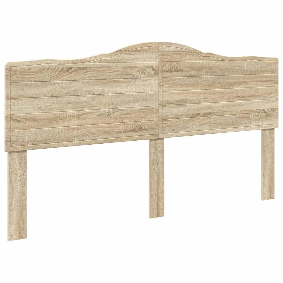 Brown Engineered Wood Headboard for Modern Bedrooms