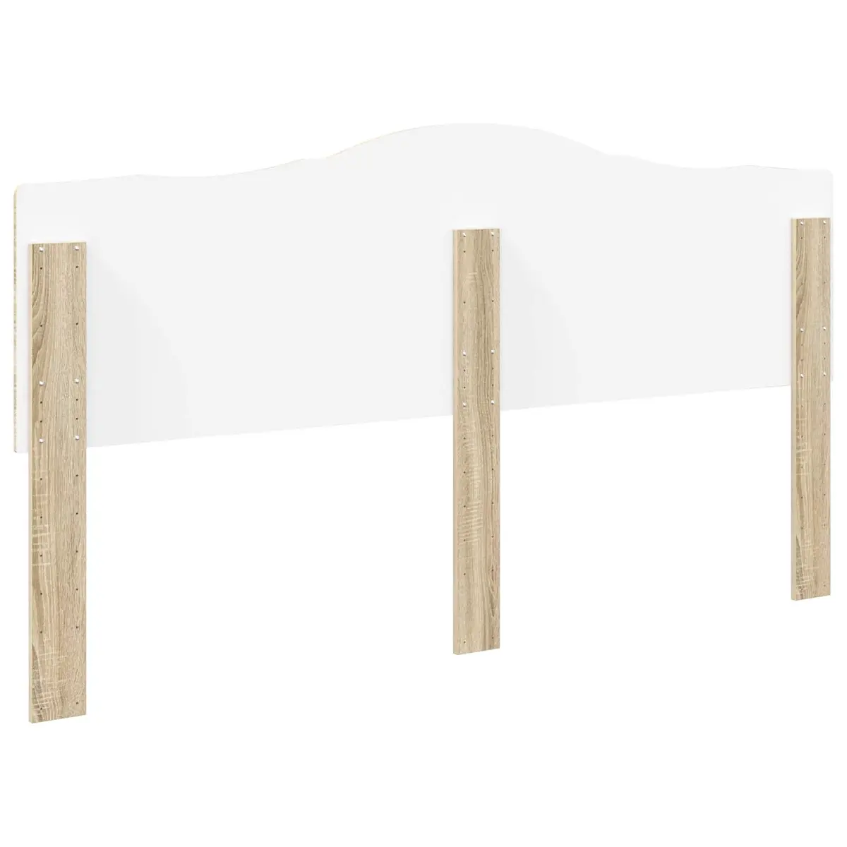 Brown Engineered Wood Headboard for Modern Bedrooms