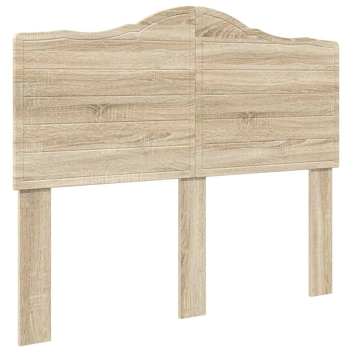 Sonoma Oak Engineered Wood Headboard in Brown