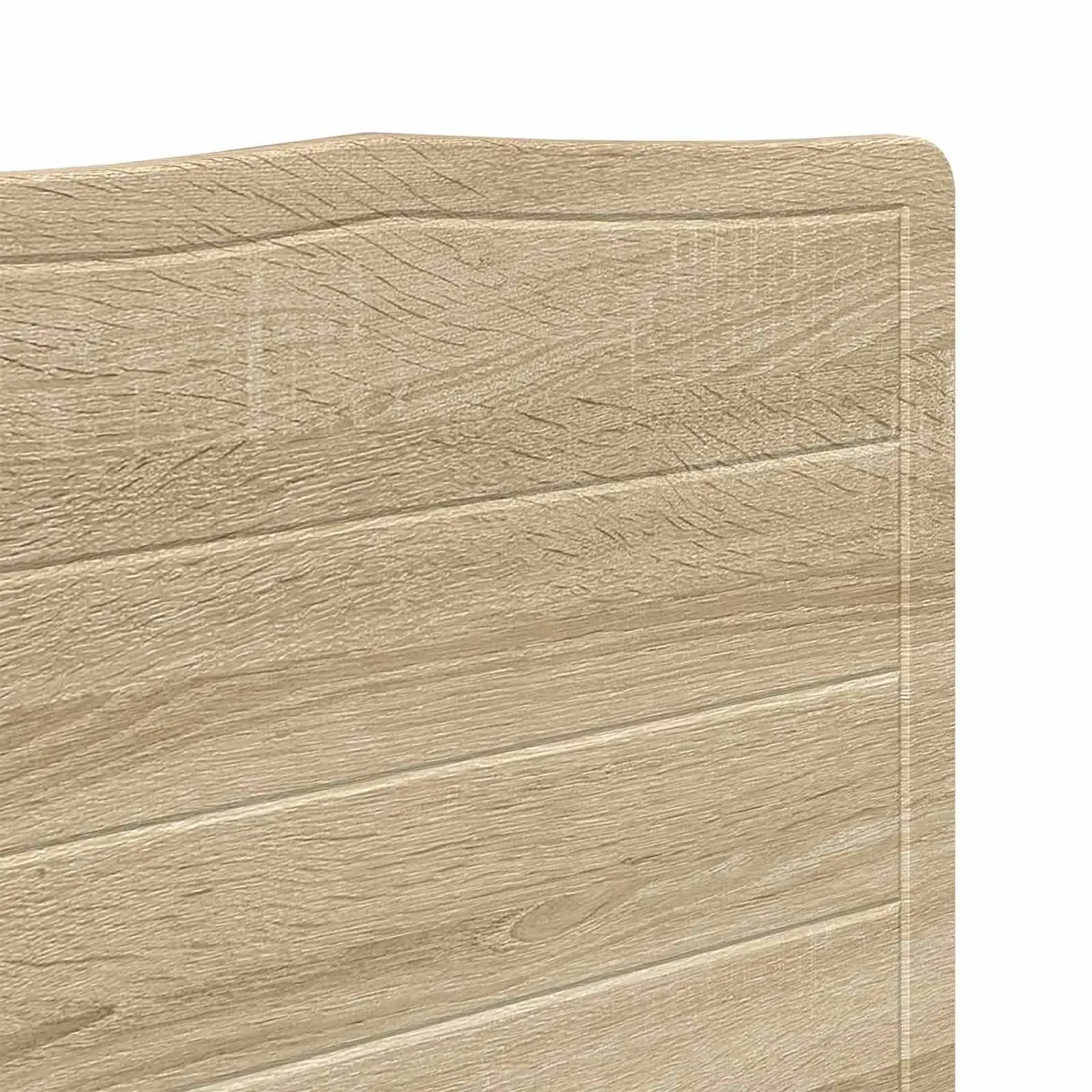 Sonoma Oak Engineered Wood Headboard in Brown