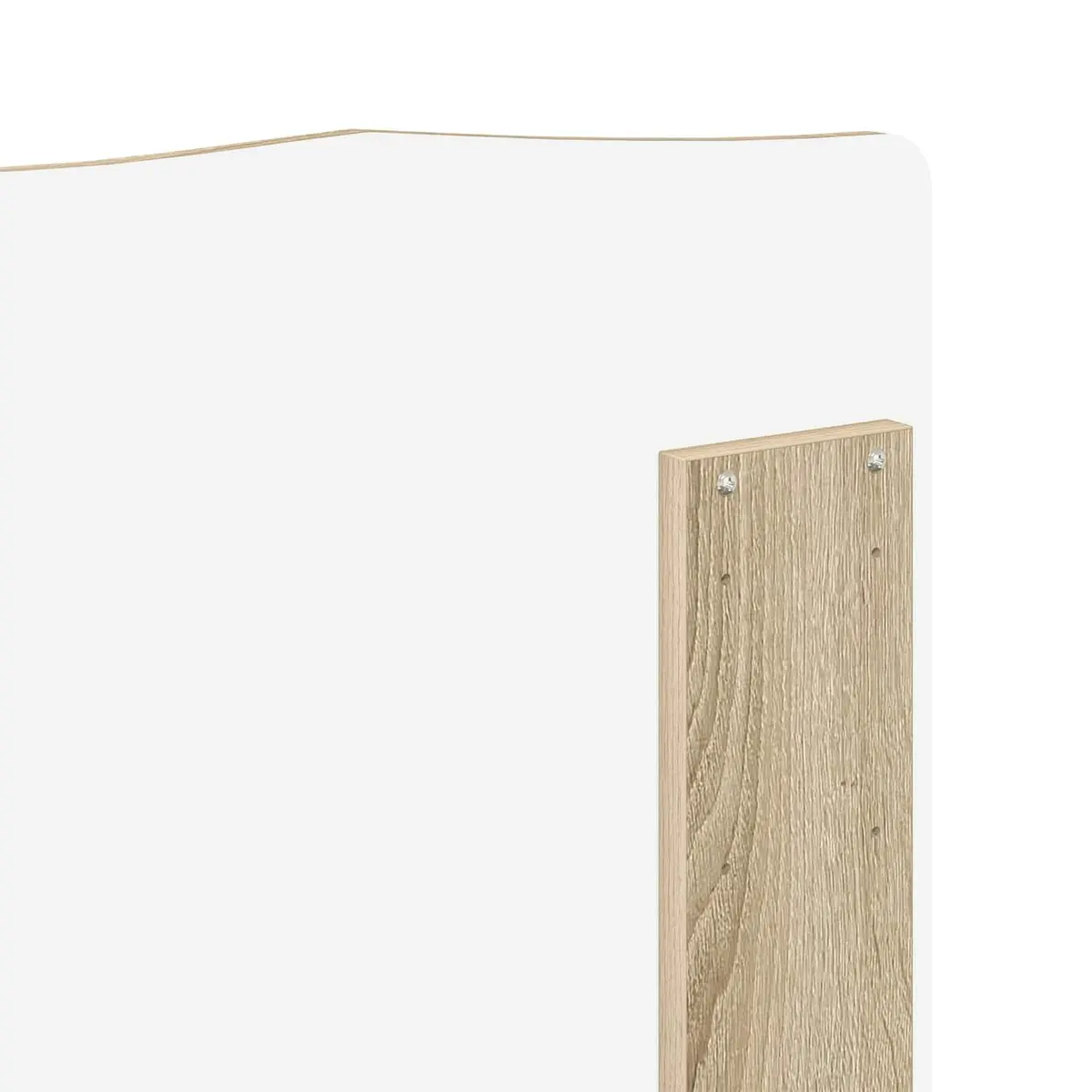 Sonoma Oak Engineered Wood Headboard in Brown