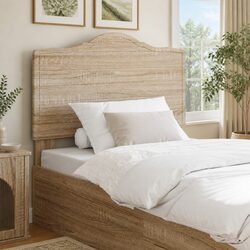 Sonoma Oak Engineered Wood Headboard for Modern Bedrooms