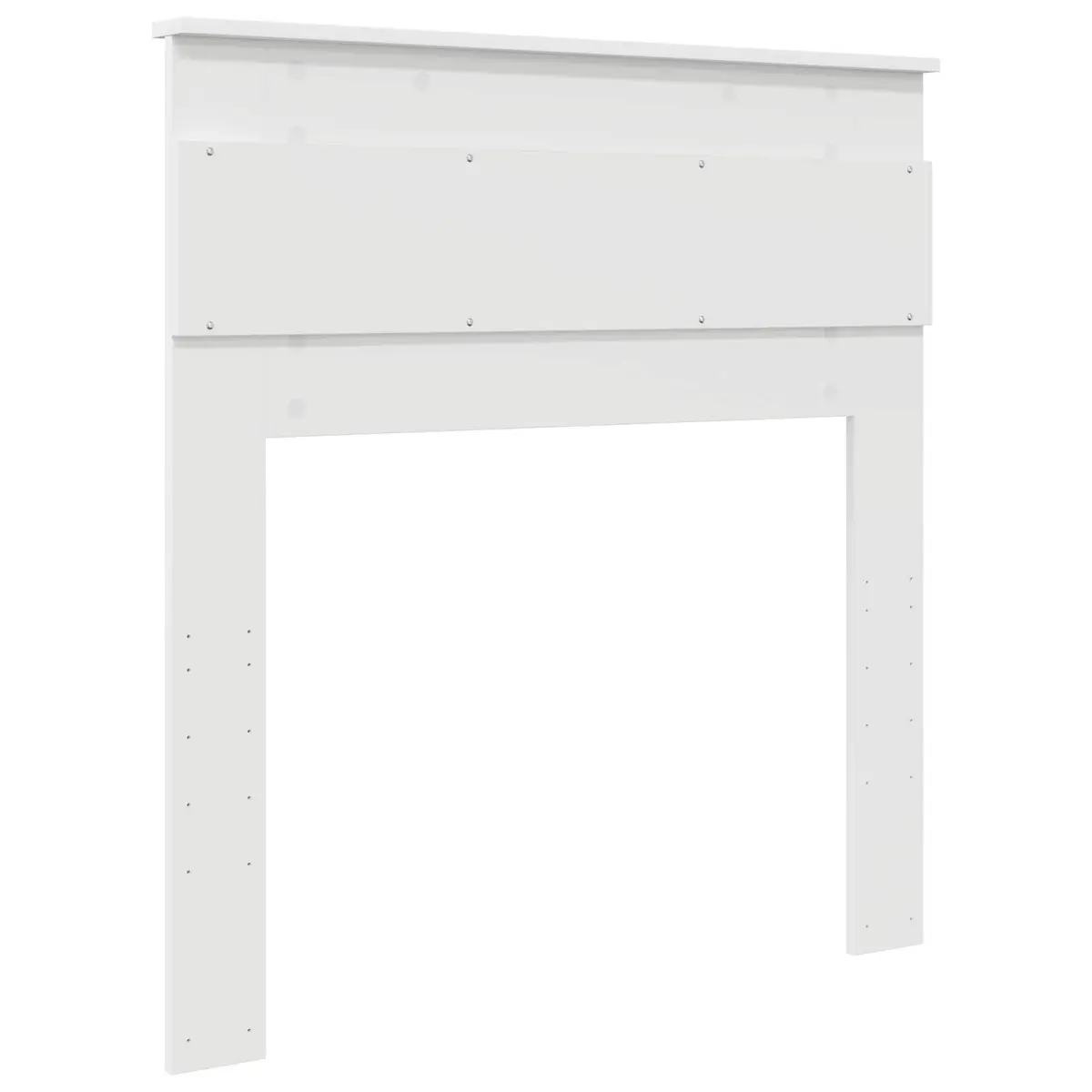 Engineered Wood Headboard White Modern Minimalist Bedroom Furniture