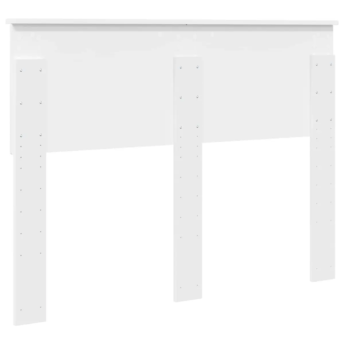 White Rectangular Headboard for Modern Bedrooms