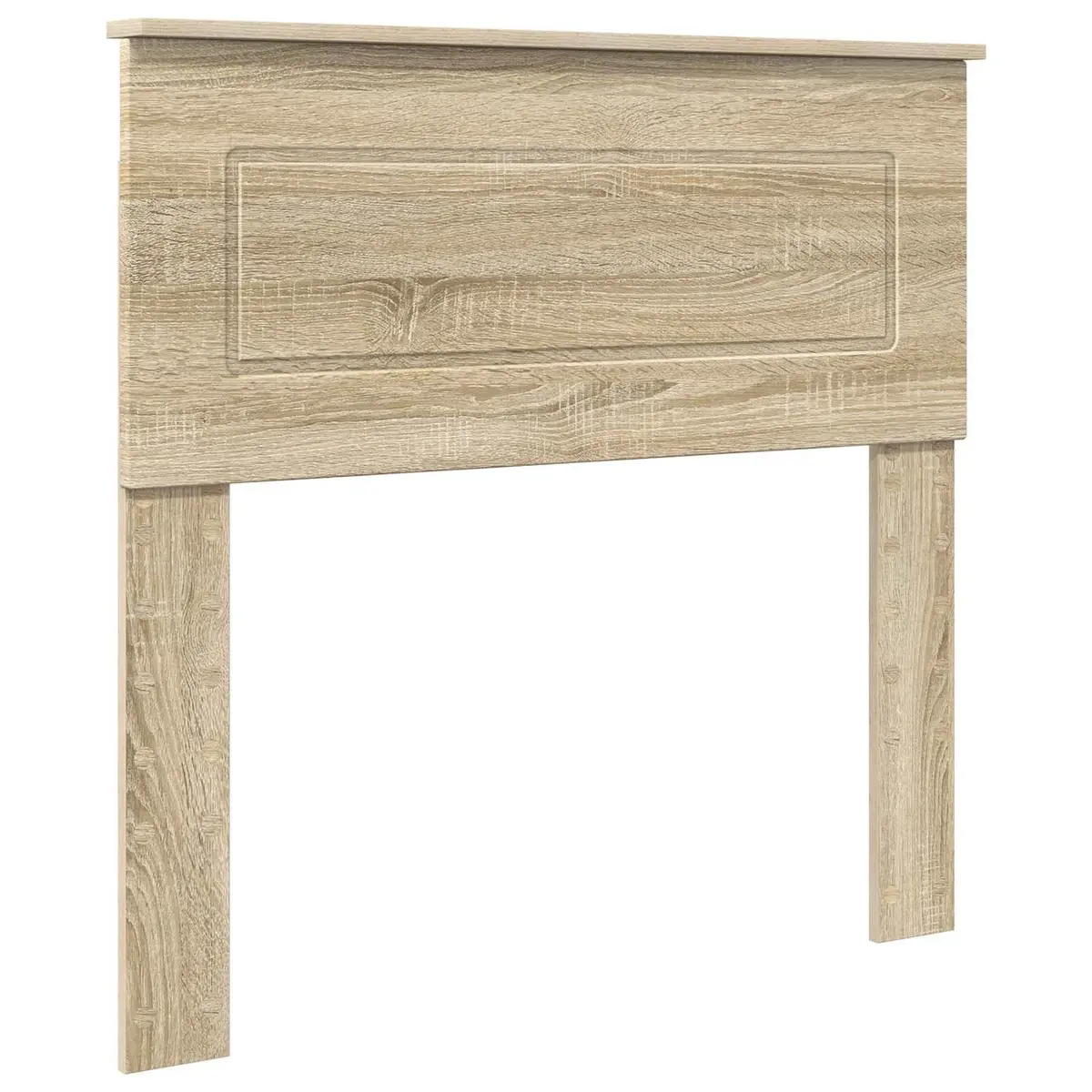 Headboard Modern Minimalist Rectangular Engineered Wood Brown