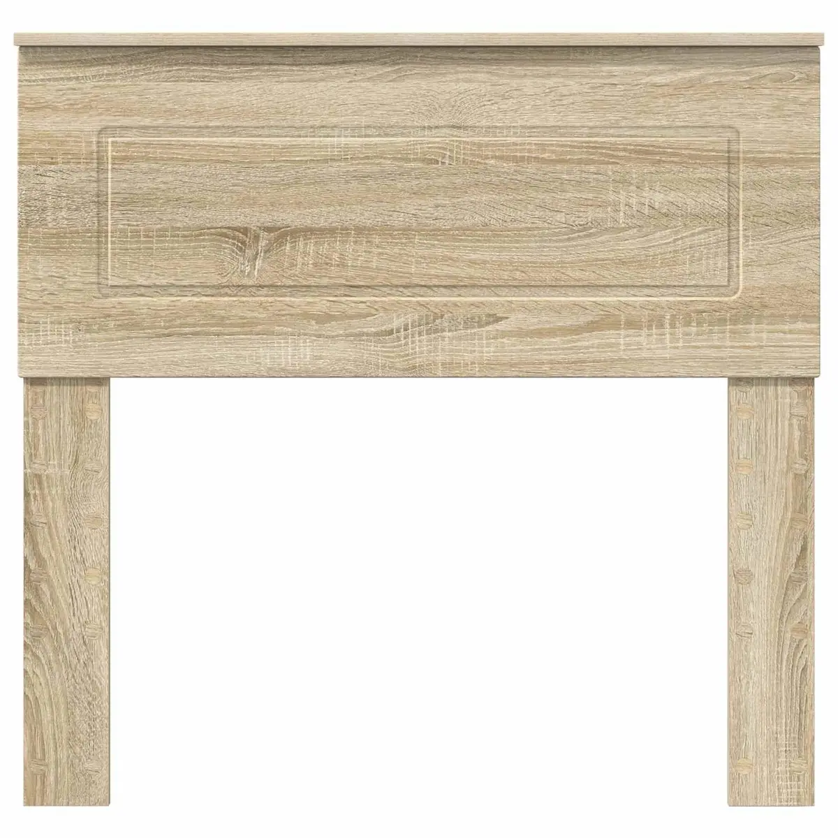 Headboard Modern Minimalist Rectangular Engineered Wood Brown