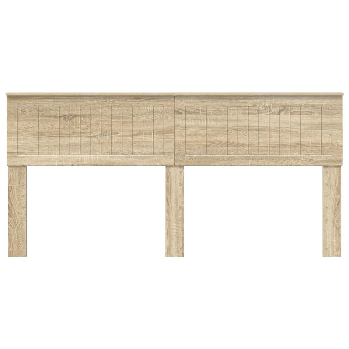 Minimalist Headboard in Brown Sonoma Oak