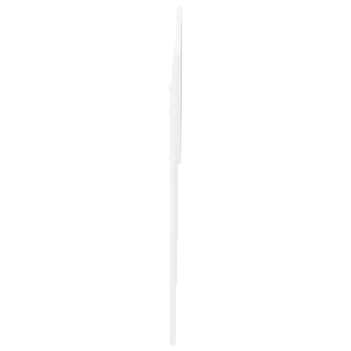 Engineered Wood Headboard White Modern Minimalist Rectangular