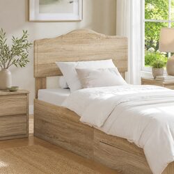 Brown Minimalist Headboard for Modern Bedrooms